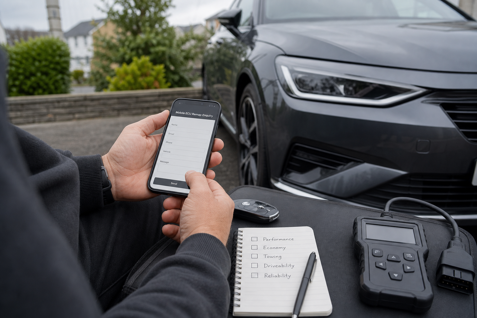 What Information Should You Send Before a Mobile ECU Remap?